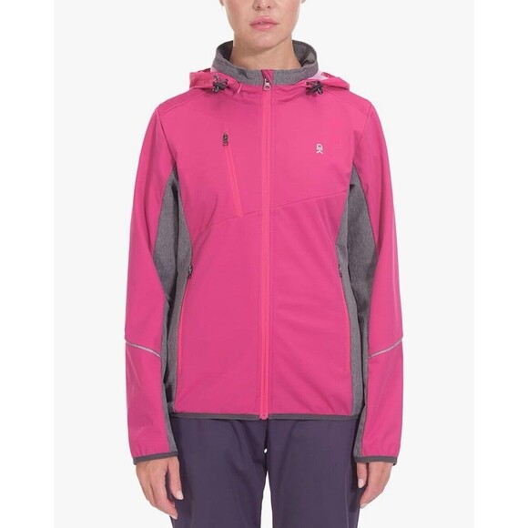 Little Donkey Andy Jackets & Blazers - 🧭 NWT Little Donkey Andy Pink & Grey Hiking Jacket– Water/Wind Resistant – Sz M